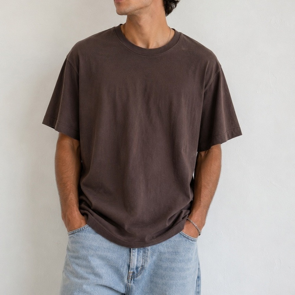 Skims Heavyweight Cotton Relaxed T-Shirt Minimalist Streetwear Quiet Luxury Chic